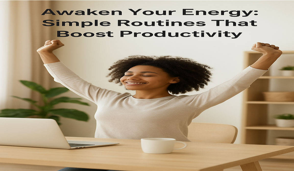 Awaken Your Energy: Simple Routines That Boost Productivity