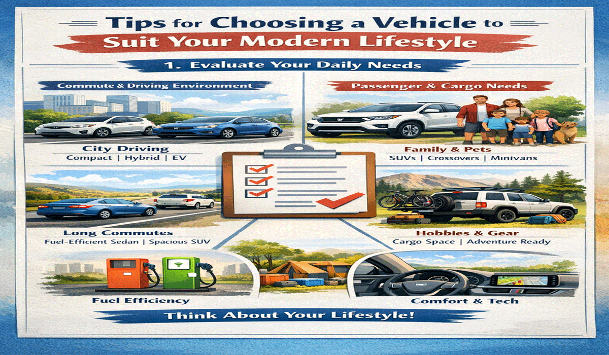 Tips for Choosing a Vehicle to Suit Your Modern Lifestyle Tips for Choosing a Vehicle to Suit Your Modern Lifestyle