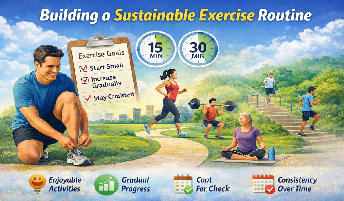 Building a Sustainable Exercise Routine